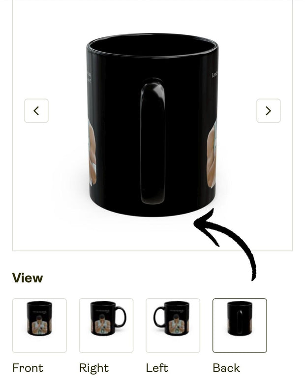 Jayson Tatum Celtics Black Coffee Mug: NBA Fan Gift (11oz, 15oz)