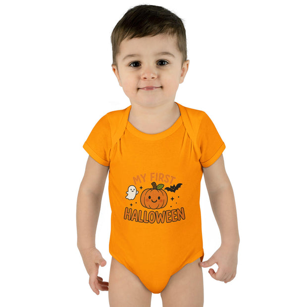 My First Halloween Baby Bodysuit, Infant Halloween Costume, Cute Baby Outfit, Newborn Gift, First Holiday Celebration