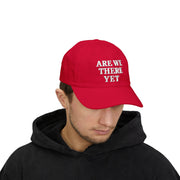 Funny &#39;Are We There Yet&#39; Embroidered Dad Cap, Political Humor Hat