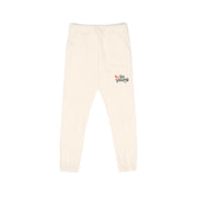 Unisex Cotton Fleece Sweatpants: Garment-Dyed Loungewear