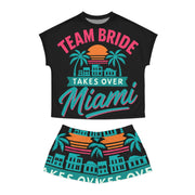 Miami Bachelorette Pajama Set: Bridal Party Matching PJs