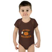 My First Halloween Baby Bodysuit, Infant Halloween Costume, Cute Baby Outfit, Newborn Gift, First Holiday Celebration