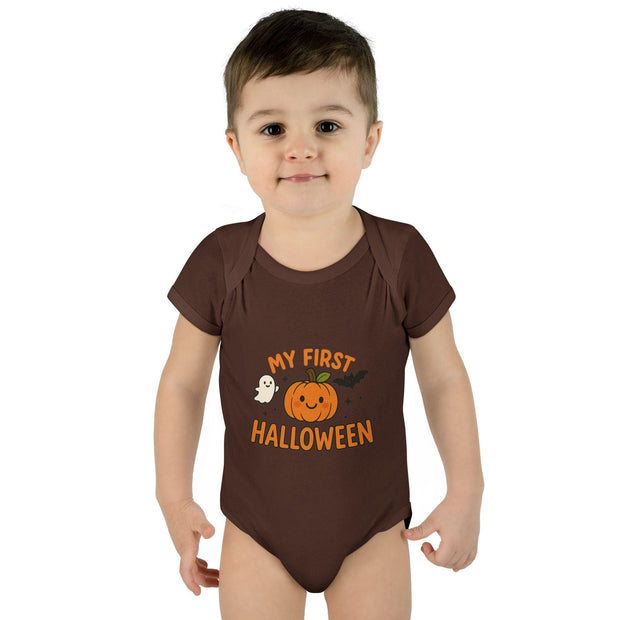 My First Halloween Baby Bodysuit, Infant Halloween Costume, Cute Baby Outfit, Newborn Gift, First Holiday Celebration