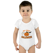 My First Halloween Baby Bodysuit, Infant Halloween Costume, Cute Baby Outfit, Newborn Gift, First Holiday Celebration