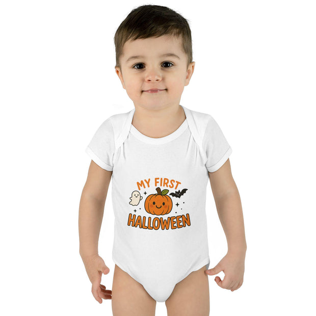 My First Halloween Baby Bodysuit, Infant Halloween Costume, Cute Baby Outfit, Newborn Gift, First Holiday Celebration