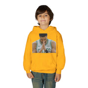 Youth Hooded Sweatshirt with Motivational Quote