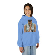 Youth Hooded Sweatshirt with Motivational Quote
