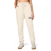 Unisex Cotton Fleece Sweatpants: Garment-Dyed Loungewear