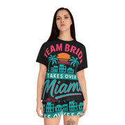 Miami Bachelorette Pajama Set: Bridal Party Matching PJs