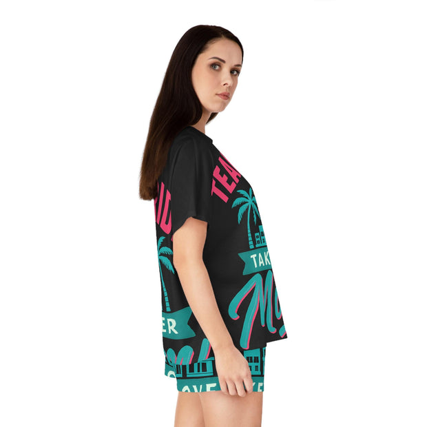 Miami Bachelorette Pajama Set: Bridal Party Matching PJs