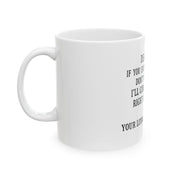 Funny Boss Mug: Office Humor Coffee Cup - Kidnapping Gag Gift