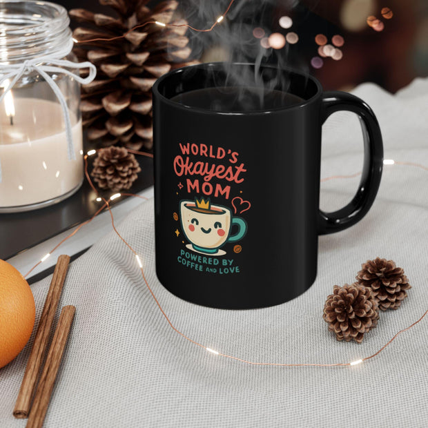 Mom Gift Mug, Special Holiday Mother&#39;s Day Present, Cute Black Coffee Cup, Any Occasion Tea Mug, Unique Gift for Her, 11oz 15oz, Special
