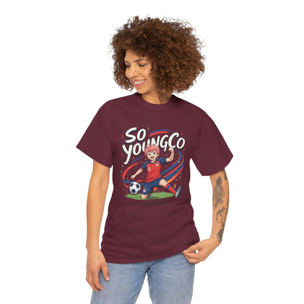 Soccer World Cup 2026 Women&#39;s Tee, Unisex Heavy Cotton Shirt