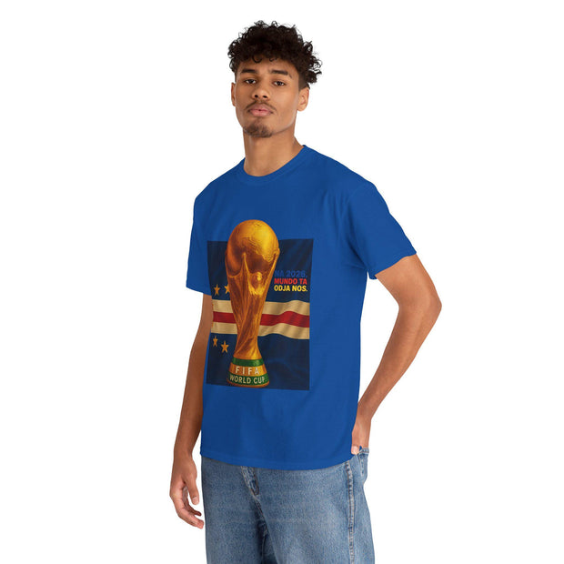 Cape Verde World Cup 2026 Pride T-Shirt, Unisex Soccer Fan Tee