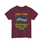 Cape Verde World Cup Unisex Tee, Soccer Fan Gift
