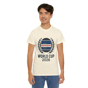 Cape Verde Flag World Cup 2026 Tee | Soccer Emblem T-Shirt