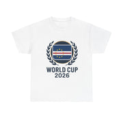 Cape Verde Flag World Cup 2026 Tee | Soccer Emblem T-Shirt