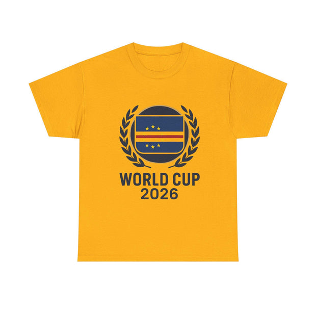 Cape Verde Flag World Cup 2026 Tee | Soccer Emblem T-Shirt