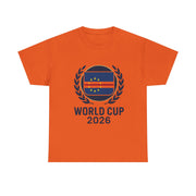 Cape Verde Flag World Cup 2026 Tee | Soccer Emblem T-Shirt