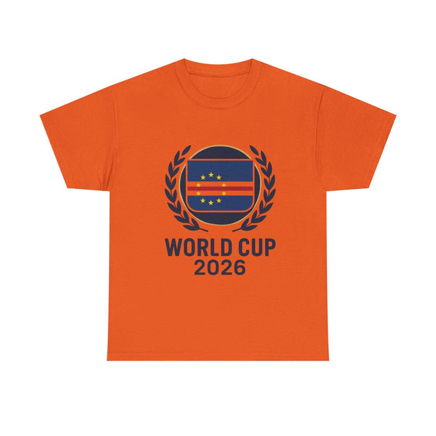 Cape Verde Flag World Cup 2026 Tee | Soccer Emblem T-Shirt