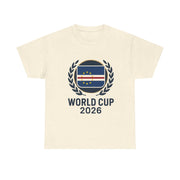 Cape Verde Flag World Cup 2026 Tee | Soccer Emblem T-Shirt