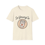 Coffee Lover Unisex T-Shirt, Inspirational Tee, So Young Co Design