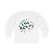 Holiday Long Sleeve Tee, Perfect Gift, Cozy Gift - Unisex Shirt for Co-Workers, Friends, Family, Anyone - So Young Co Design