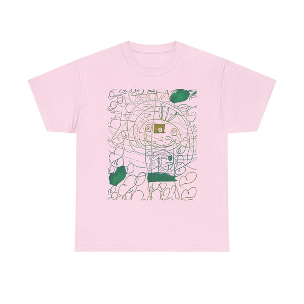 Fun Art Design Unisex Tee, Young Artist Graphic T-Shirt