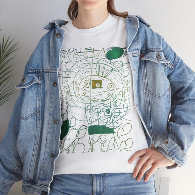 Fun Art Design Unisex Tee, Young Artist Graphic T-Shirt