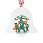 Metal Ornaments, Boston Celtics, Jayson Tatum, Christmas Tree Decoration