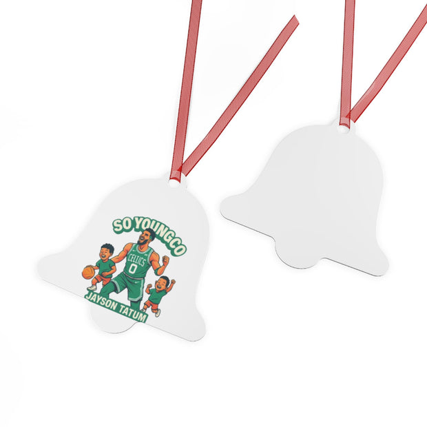 Metal Ornaments, Boston Celtics, Jayson Tatum, Christmas Tree Decoration