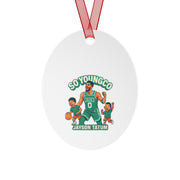 Metal Ornaments, Boston Celtics, Jayson Tatum, Christmas Tree Decoration