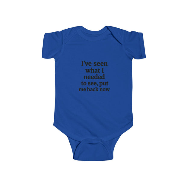 Funny Baby Onesie – AI Joke Newborn Bodysuit, Baby Shower Gift