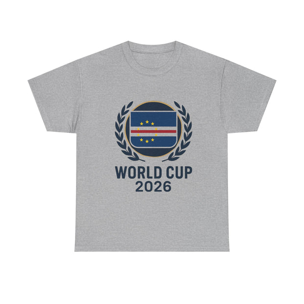 Cape Verde Flag World Cup 2026 Tee | Soccer Emblem T-Shirt