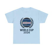 Cape Verde Flag World Cup 2026 Tee | Soccer Emblem T-Shirt