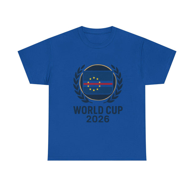 Cape Verde Flag World Cup 2026 Tee | Soccer Emblem T-Shirt