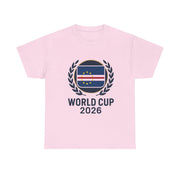 Cape Verde Flag World Cup 2026 Tee | Soccer Emblem T-Shirt