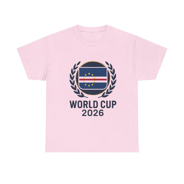 Cape Verde Flag World Cup 2026 Tee | Soccer Emblem T-Shirt