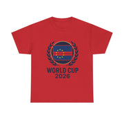 Cape Verde Flag World Cup 2026 Tee | Soccer Emblem T-Shirt