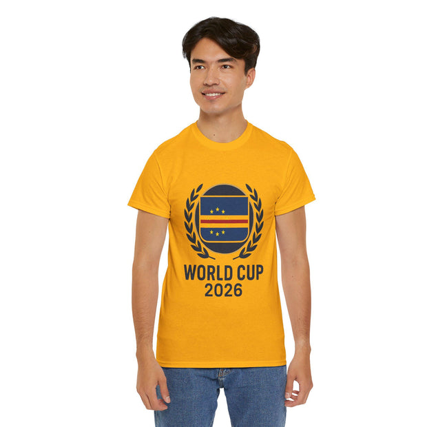 Cape Verde Flag World Cup 2026 Tee | Soccer Emblem T-Shirt
