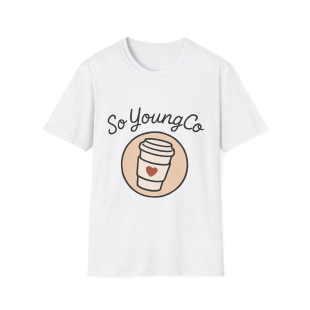 Coffee Lover Unisex T-Shirt, Inspirational Tee, So Young Co Design