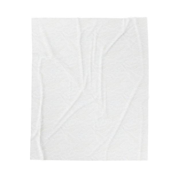 Christmas Velveteen Plush Blanket with Santa, Holiday Throw, Cozy Winter Blanket, Festive Bedding, Soft Christmas Gift