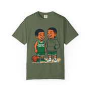 Celtics NBA Unisex Garment-Dyed T-shirt for Young Kids and NBA Fans, Basketball Tee Shirt, Sports Fan Apparel, Celtics Tshirt, NBA Clothing