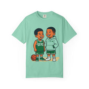 Celtics NBA Unisex Garment-Dyed T-shirt for Young Kids and NBA Fans, Basketball Tee Shirt, Sports Fan Apparel, Celtics Tshirt, NBA Clothing