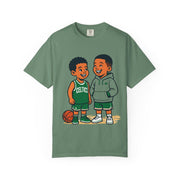 Celtics NBA Unisex Garment-Dyed T-shirt for Young Kids and NBA Fans, Basketball Tee Shirt, Sports Fan Apparel, Celtics Tshirt, NBA Clothing