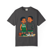 Celtics NBA Unisex Garment-Dyed T-shirt for Young Kids and NBA Fans, Basketball Tee Shirt, Sports Fan Apparel, Celtics Tshirt, NBA Clothing