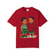 Celtics NBA Unisex Garment-Dyed T-shirt for Young Kids and NBA Fans, Basketball Tee Shirt, Sports Fan Apparel, Celtics Tshirt, NBA Clothing