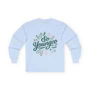 Holiday Long Sleeve Tee, Perfect Gift, Cozy Gift - Unisex Shirt for Co-Workers, Friends, Family, Anyone - So Young Co Design
