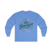 Holiday Long Sleeve Tee, Perfect Gift, Cozy Gift - Unisex Shirt for Co-Workers, Friends, Family, Anyone - So Young Co Design