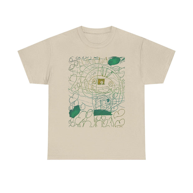 Fun Art Design Unisex Tee, Young Artist Graphic T-Shirt